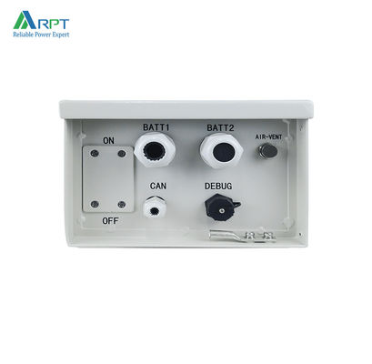 Harga yang bagus 7200Wh 9600Wh 48v Sistem Backup Baterai Telekomunikasi Dibangun di BMS on line