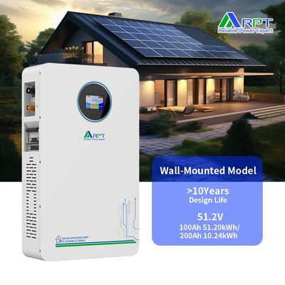 Harga yang bagus Sistem penyimpanan baterai Smart Home dengan penyimpanan energi LiFePO4 dan port komunikasi RS485 on line
