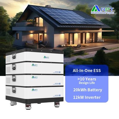 RPT-baterai Pemanfaatan rumah penyimpanan energi Produsen 12kW 400Ah Pemanfaatan yang dapat ditumpuk Produk