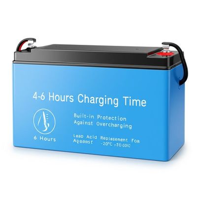 Harga yang bagus Waktu pengisian 4-6 jam dan perlindungan terintegrasi terhadap overcharging Penggantian asam timbal untuk -20°C sampai 60°C on line